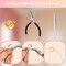 1200 Pcs Jump Rings for Jewelry Making Supplies, Necklace Repair Kit with Open/Close Tools, Pliers, Tweezers, Lobster Clasps, Jewelry Jump Rings
